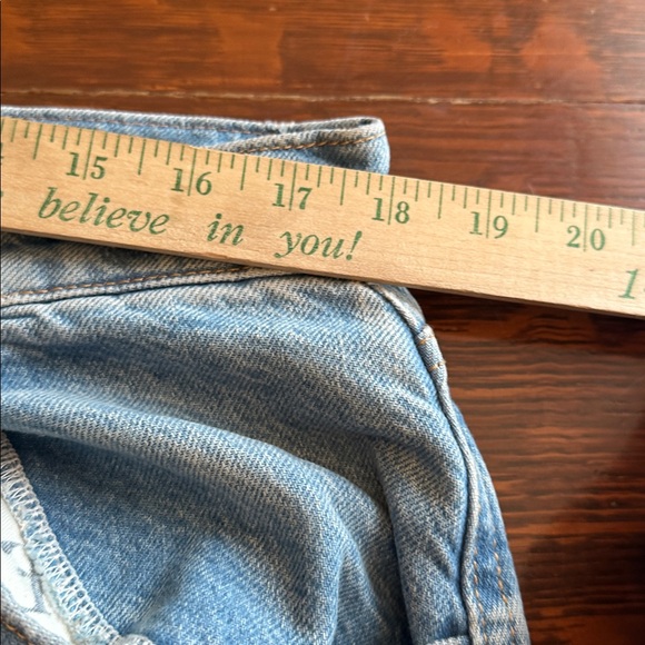 Free People Final Countdown Cuffed Low Rise Jeans We The Free to the Wire  31 - Picture 7 of 11